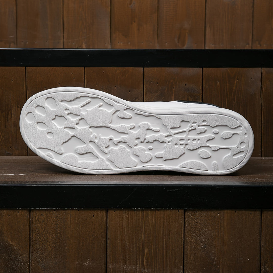 Baskets en cuir blanc pour femmes