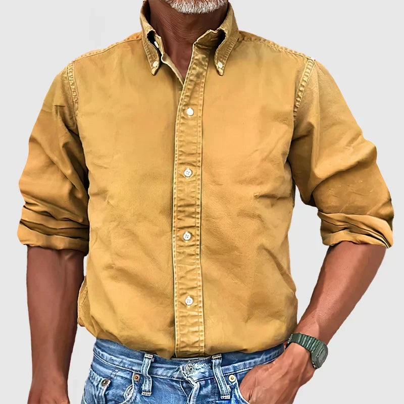 Chemise Classique pour Homme à Manches Longues