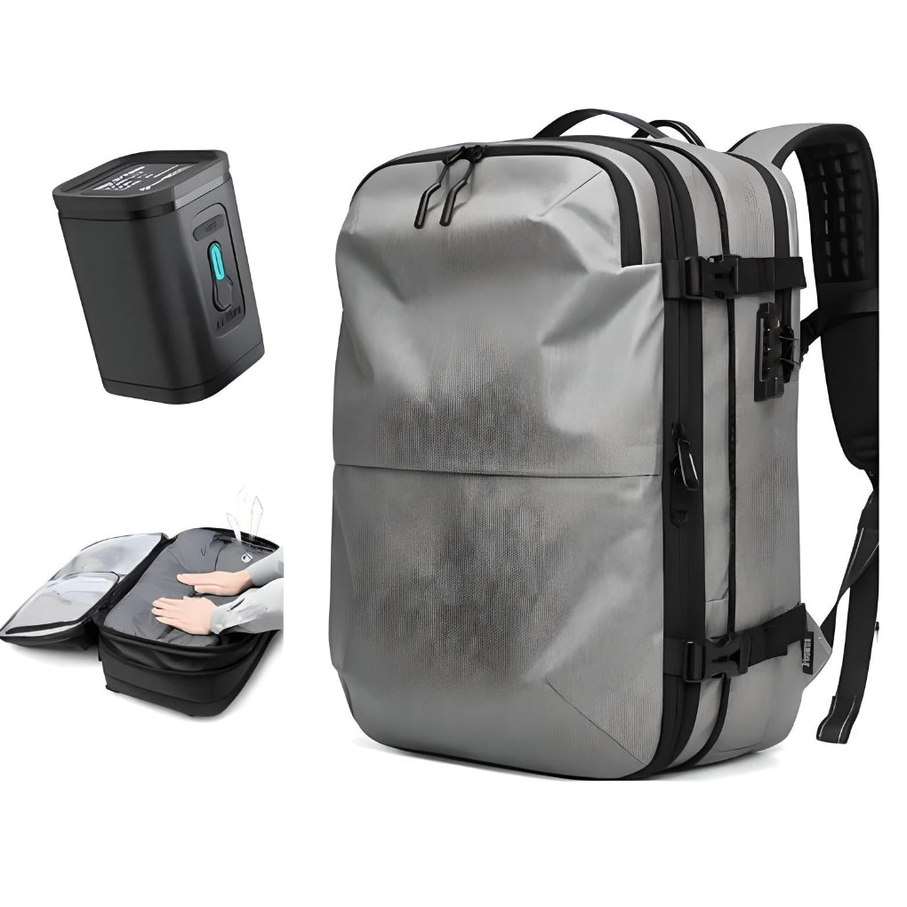 Sac à Dos de Compression Cabine – Léger, Sécurisé & Idéal pour Courtes Aventures de Voyage