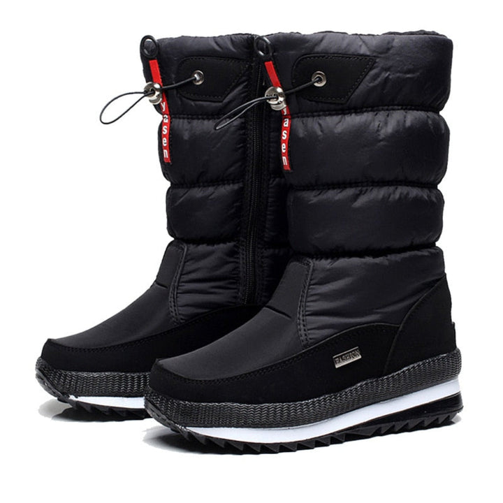 Bottes d'hiver super confortables et chauffantes pour femmes