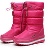 Bottes d'hiver super confortables et chauffantes pour femmes