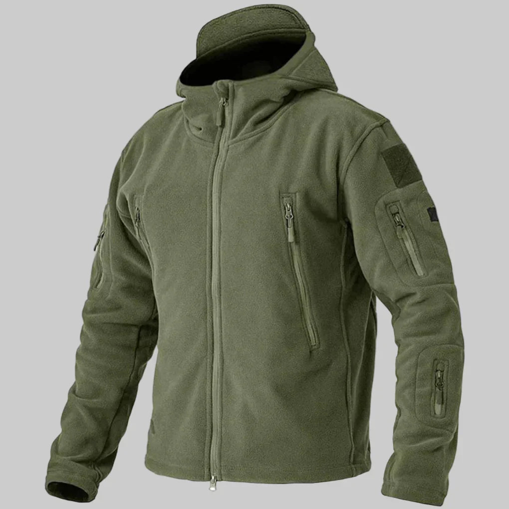 Veste en polaire extérieure résistante au vent pour hommes – Couche quotidienne robuste