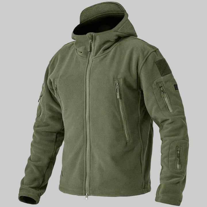 Veste en polaire extérieure résistante au vent pour hommes – Couche quotidienne robuste