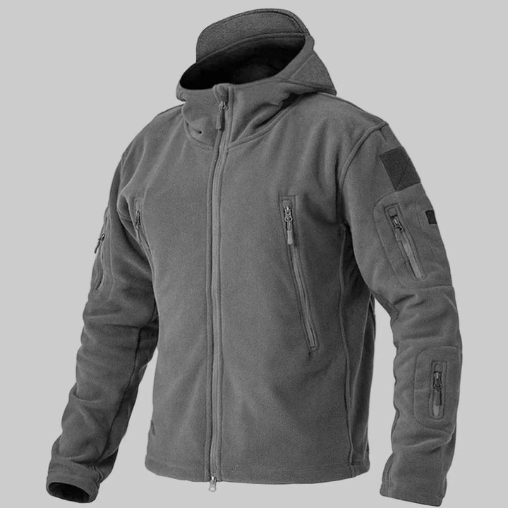 Veste en polaire extérieure résistante au vent pour hommes – Couche quotidienne robuste