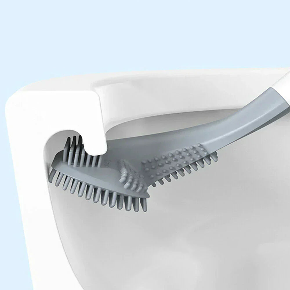 Brosse de Toilette Hygienique Intelligente Design Innovant pour une Salle de Bain Plus Propre