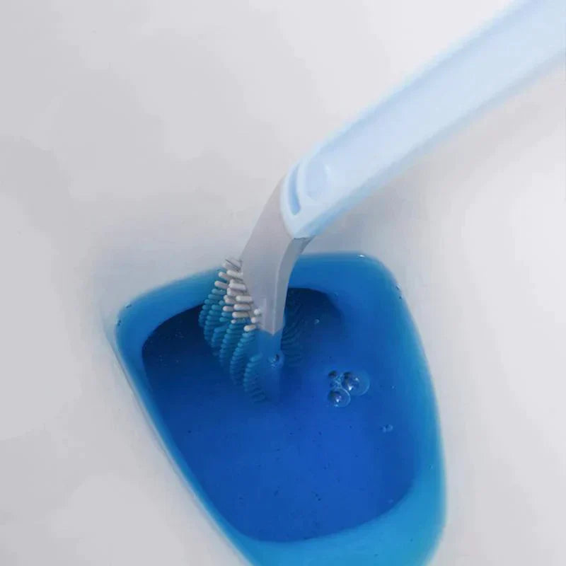 Brosse de Toilette Hygienique Intelligente Design Innovant pour une Salle de Bain Plus Propre