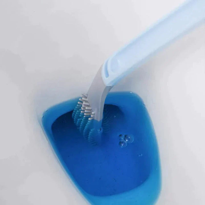 Brosse de Toilette Hygienique Intelligente Design Innovant pour une Salle de Bain Plus Propre