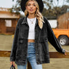 Veste en denim classique vintage pour femmes