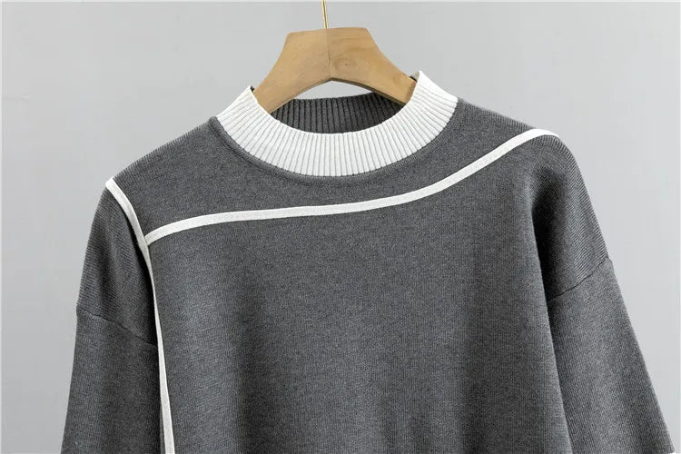 Ensemble Tricoté Chaud 2 Pièces pour Femmes
