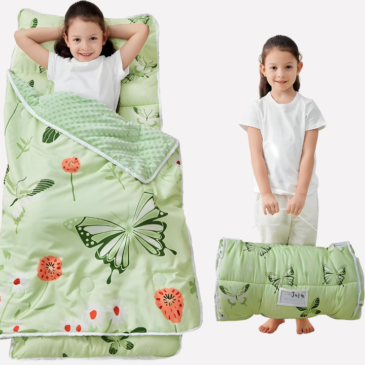 Tapis de Sieste pour Enfant avec Oreiller et Couverture
