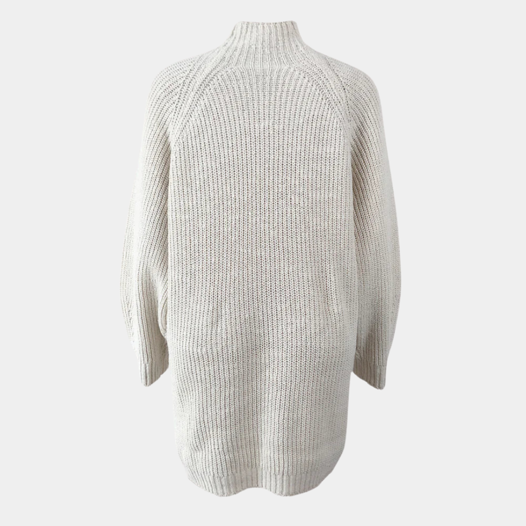 Pull en maille surdimensionné confortable pour femmes