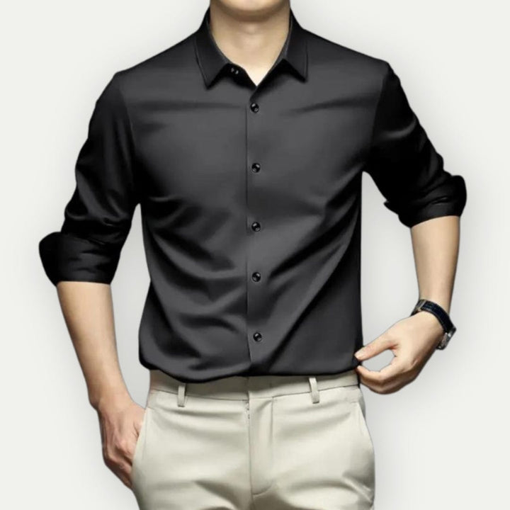 Ami – Chemise Sans Rides Non Repasser Pour Une Élégance Sans Effort