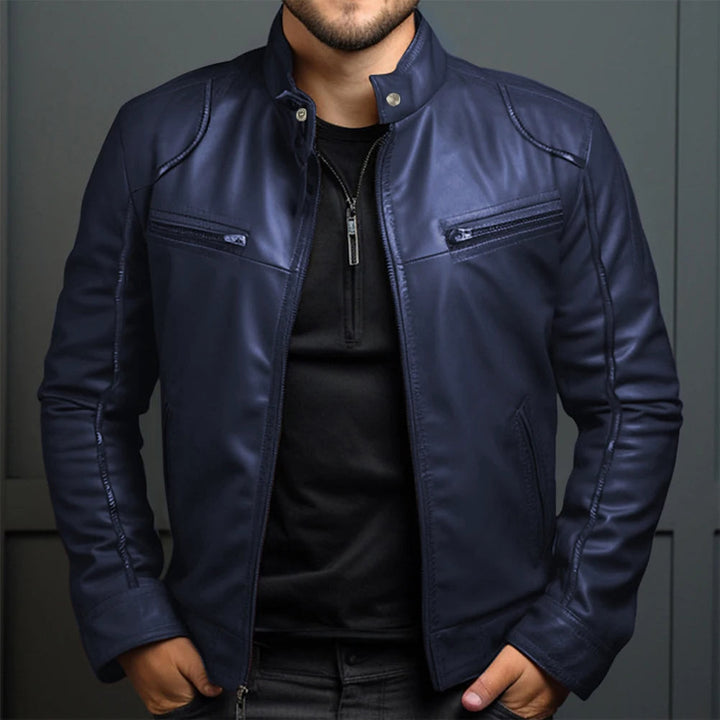 Veste de Moto Rétro Stylée pour Hommes Esthétique Vintage avec Confort Quotidien