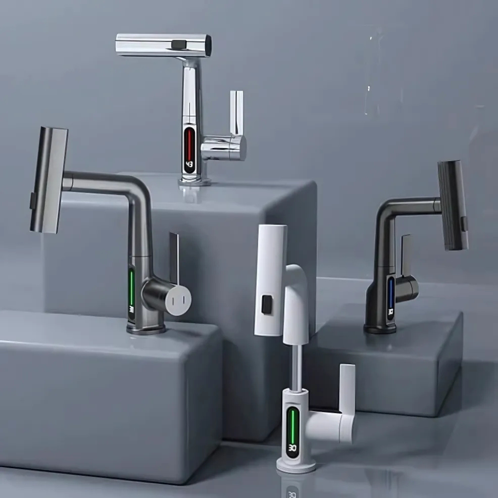 Robinet LED Flexible pour Cuisine & Salle de Bain