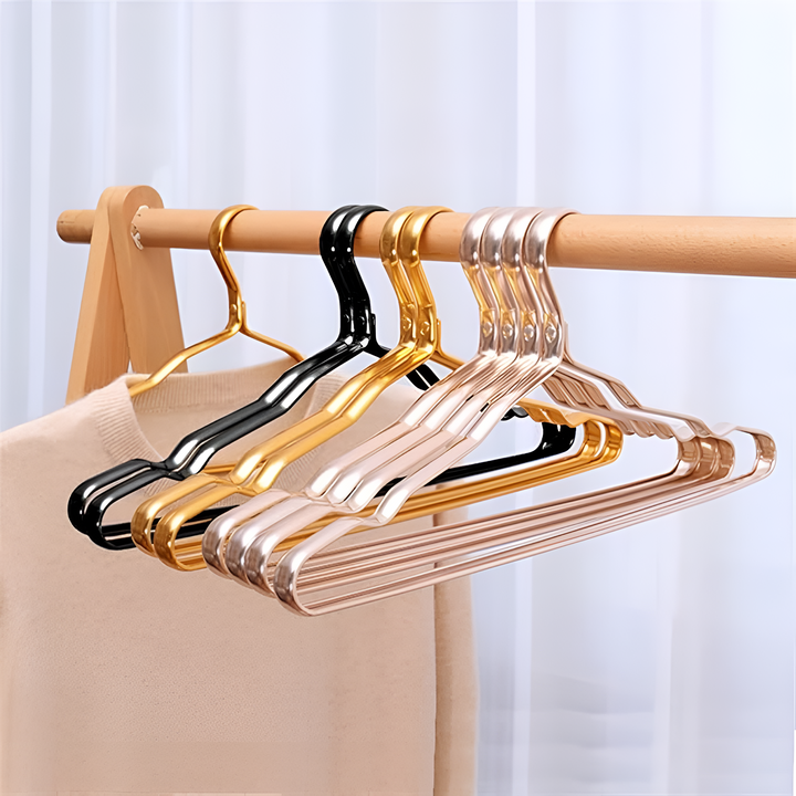 Cintres de Vêtements Anti-Glisse Luxueux – Organisation Élégante pour Votre Wardrobe