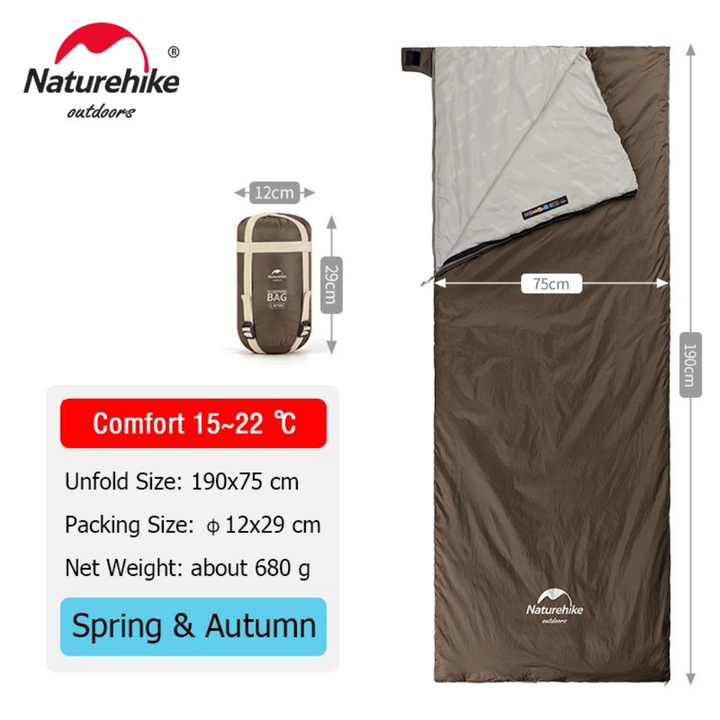Sac de Couchage Essentiel pour le Camping et la Randonnée Portable