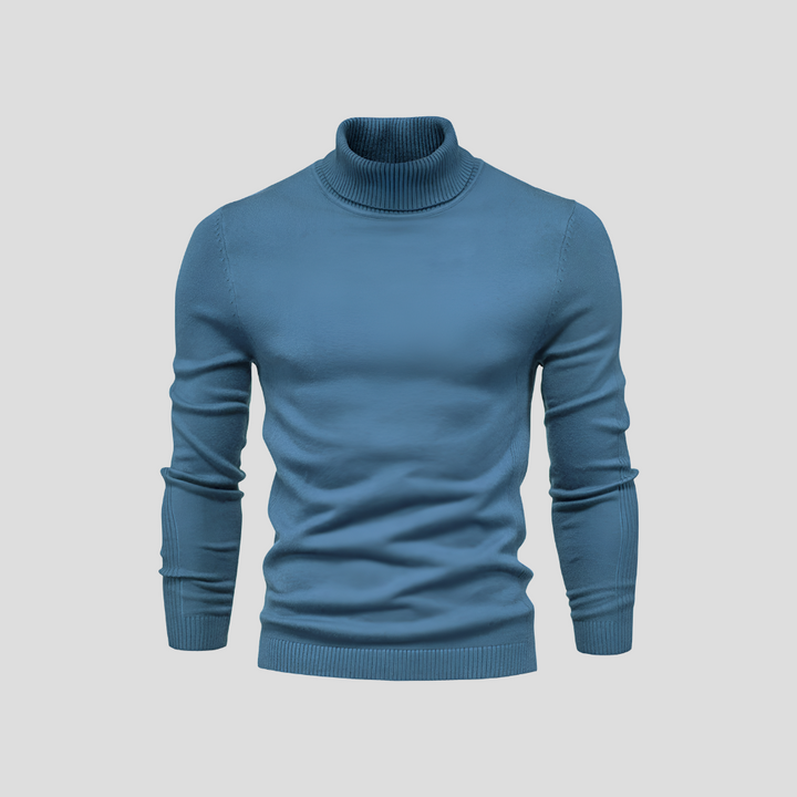 Pull Col Roulé Homme – Casual – Toute Saison