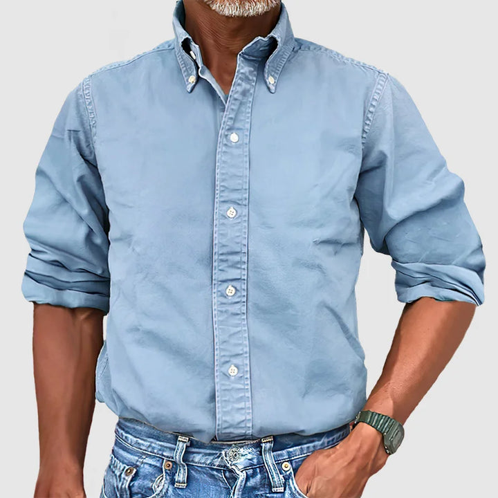 Chemise Classique pour Homme à Manches Longues