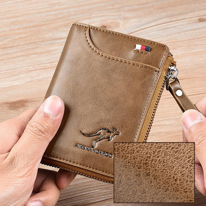 Portefeuille Compact Élégant avec Protection RFID