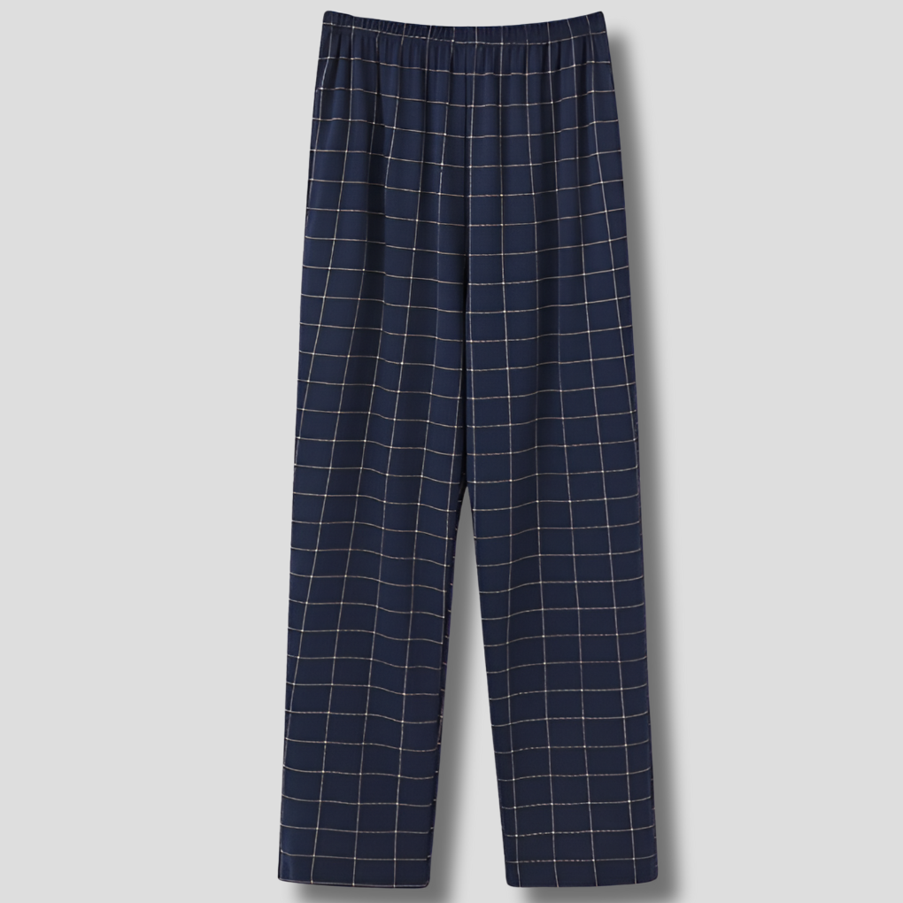 Pantalons de pyjama en flanelle pour hommes - 3 pièces