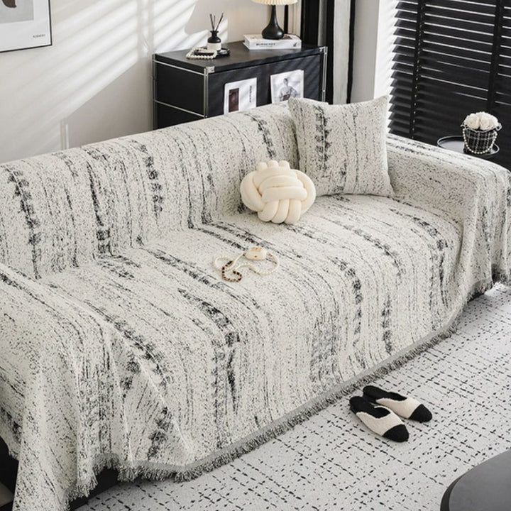 Housse de Sofa Almond Crest Confort Élégant pour Votre Espace de Vie