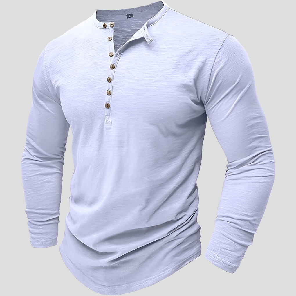 Chemise en Coton Homme Loose – Style Casual Quotidien