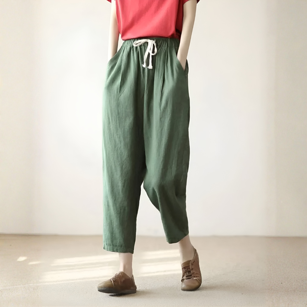 Pantalons ChicEase à cordon
