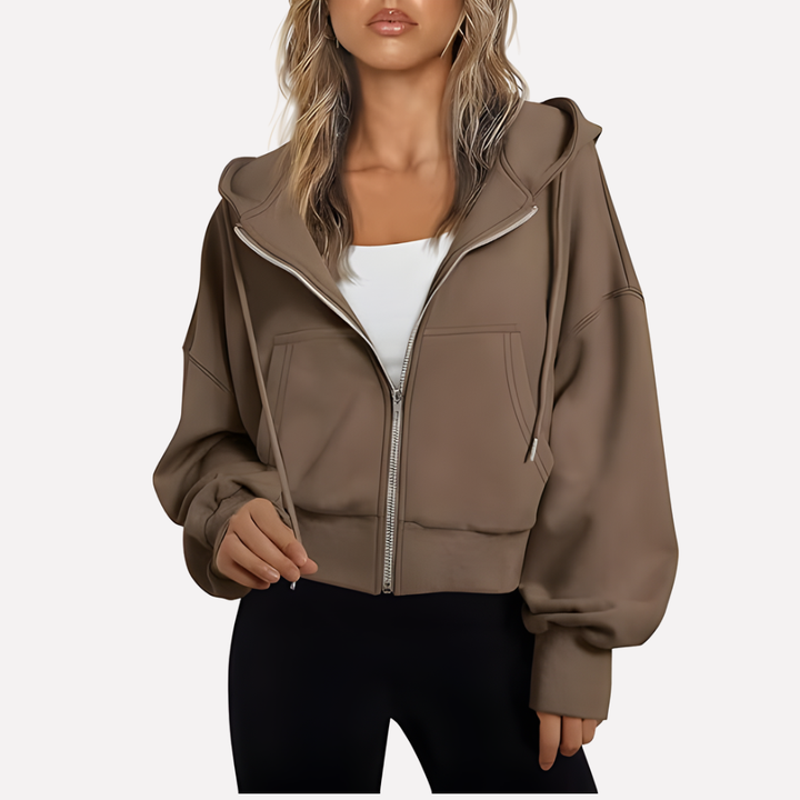 Sweat-shirt à col rond graphique pour femmes – Style décontracté quotidien