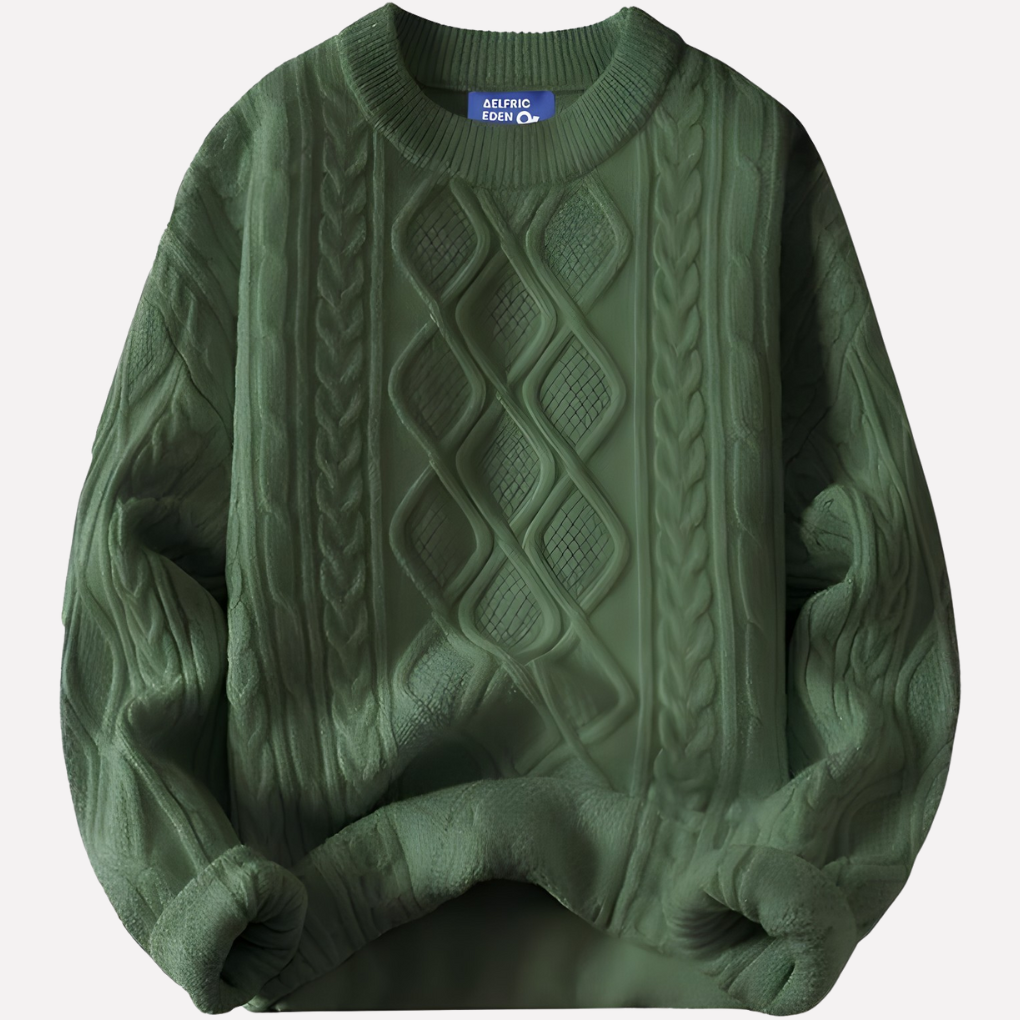Pull-over col crew vintage femmes 90s