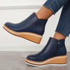 Bottines à Talon Wedge Chic
