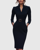 Claribel | Robe Midi Raffinée