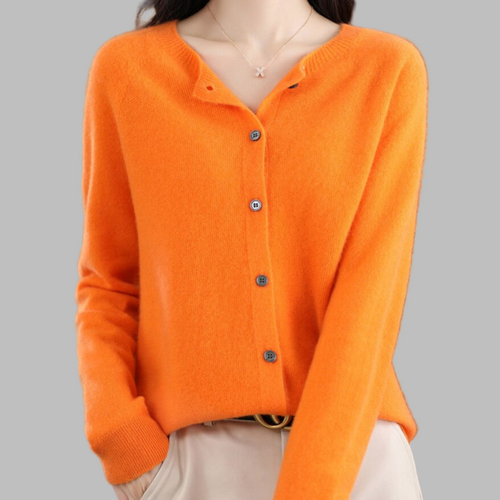 Cardigan O-Col Femmes