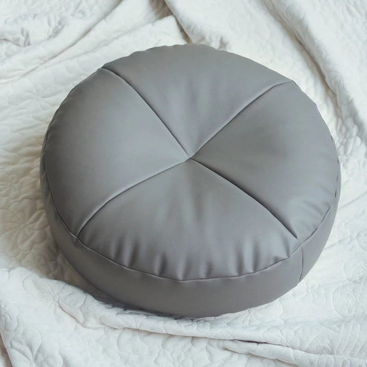 Coussin en Cuir PU Nappa style japonais