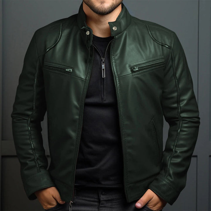 Veste de Moto Rétro Stylée pour Hommes Esthétique Vintage avec Confort Quotidien