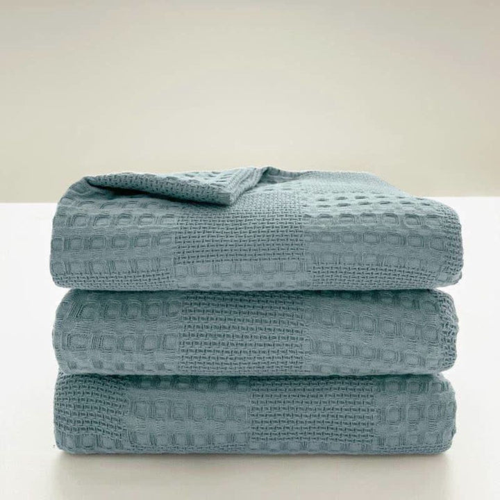 Coldcare – Couverture en Gaufre Douce