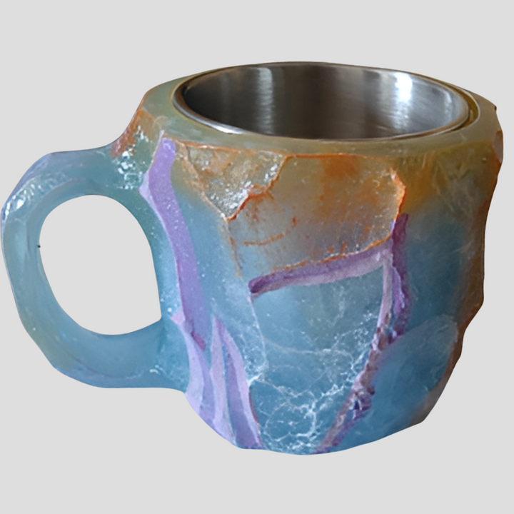 Mugs à café en cristal minéral