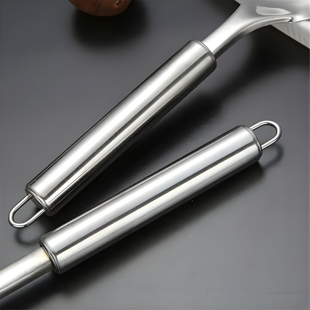 Ensemble d'outils de cuisine en acier inoxydable