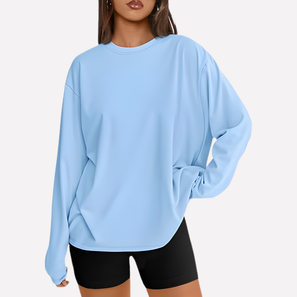 Chemise Longue Manches Amples Femme