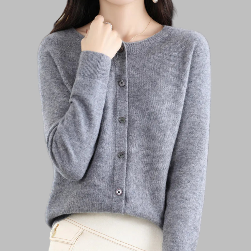 Cardigan O-Col Femmes