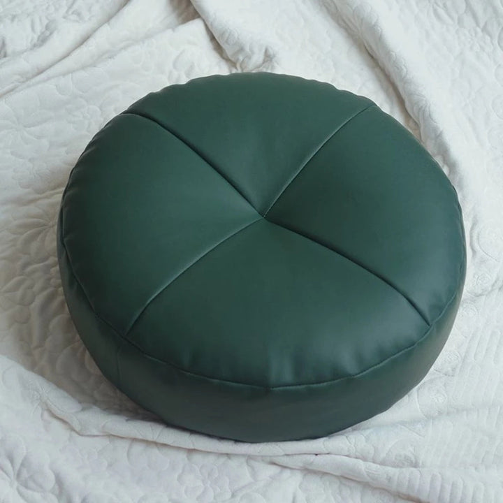 Coussin en Cuir PU Nappa style japonais