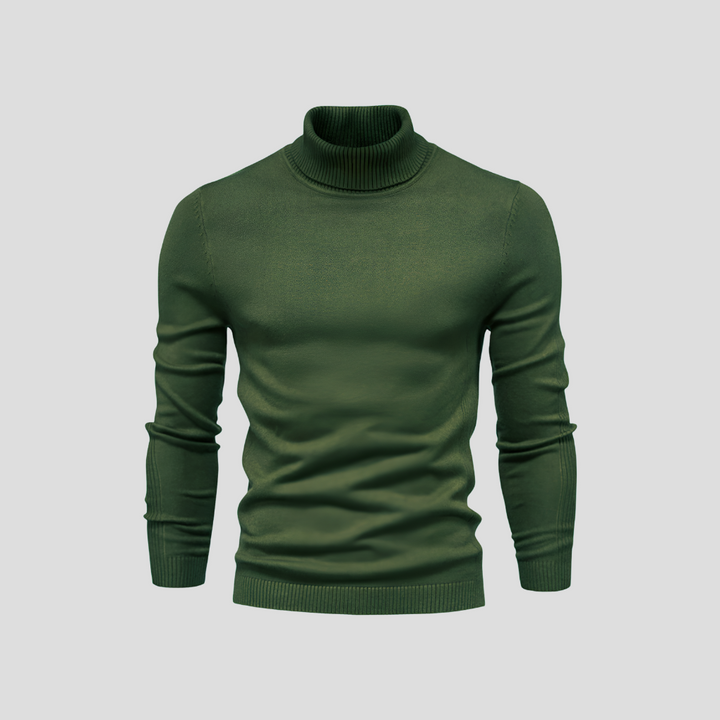 Pull Col Roulé Homme – Casual – Toute Saison