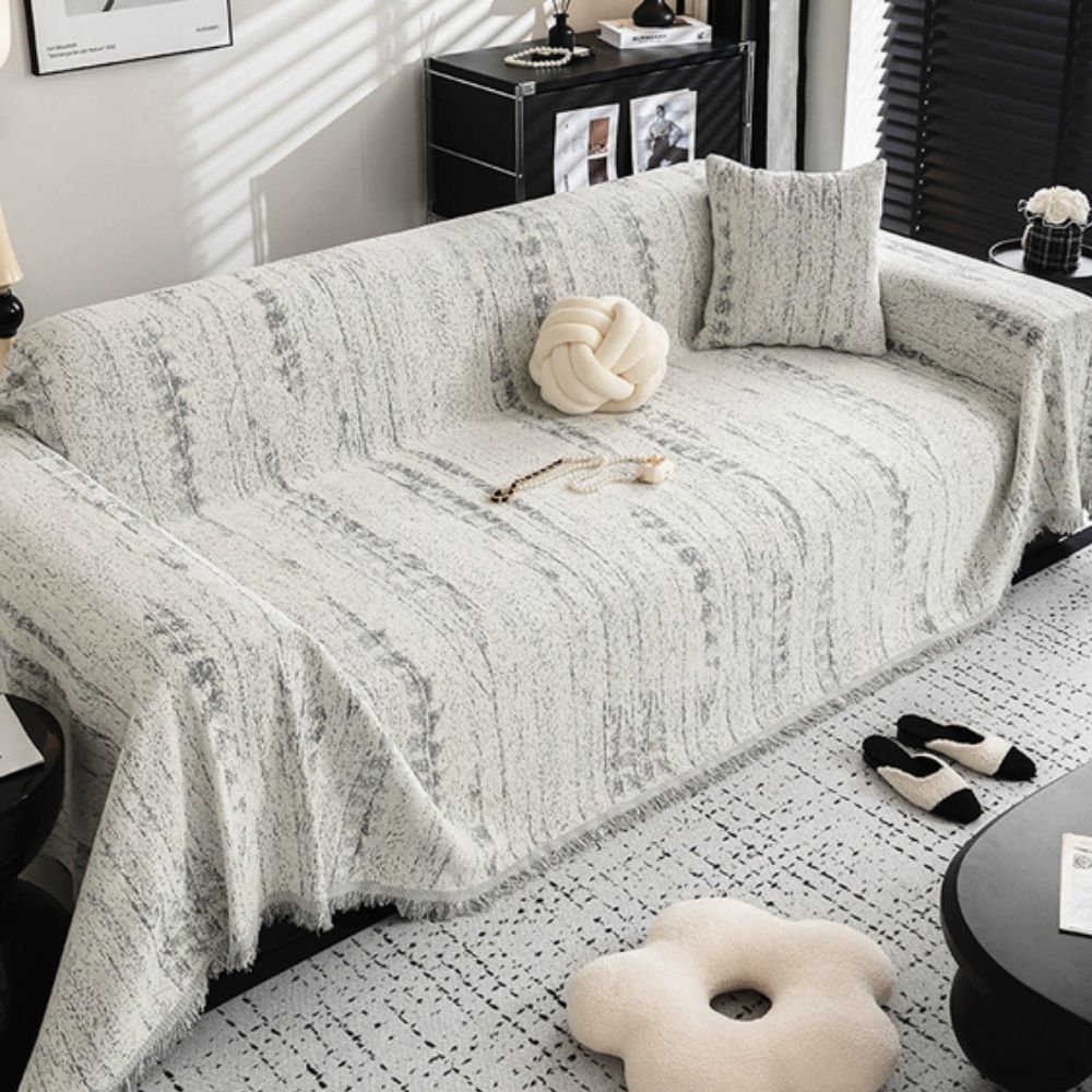 Housse de Sofa Almond Crest Confort Élégant pour Votre Espace de Vie