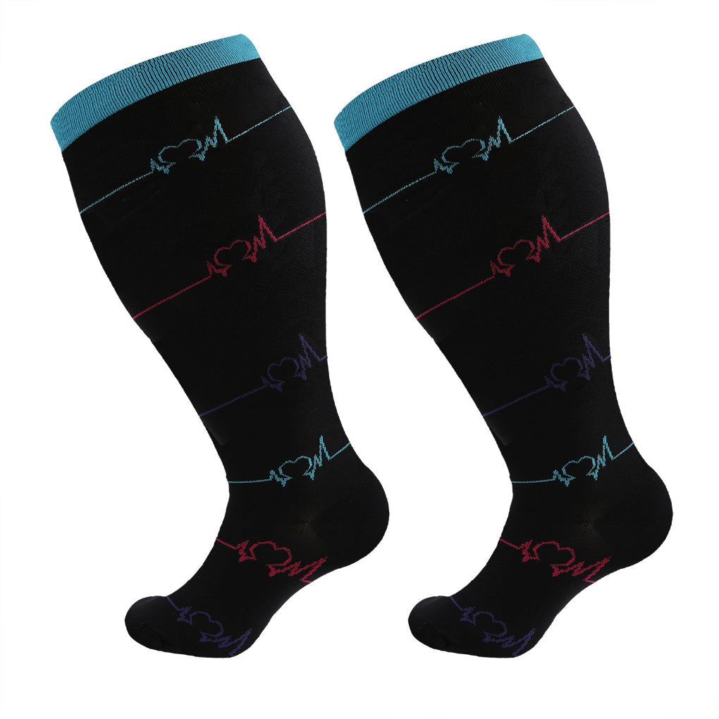 Chaussettes de Voyage à Compression Graduée