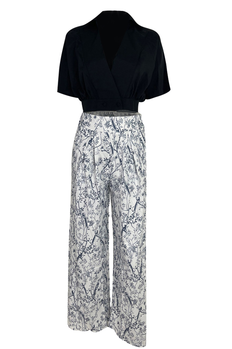 Ensemble Moderne Élégant Femme Deux Pièces & Fluide