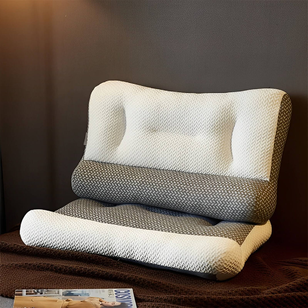 Oreiller Hypoallergénique Ergonomique pour Soutien Optimal du Cou