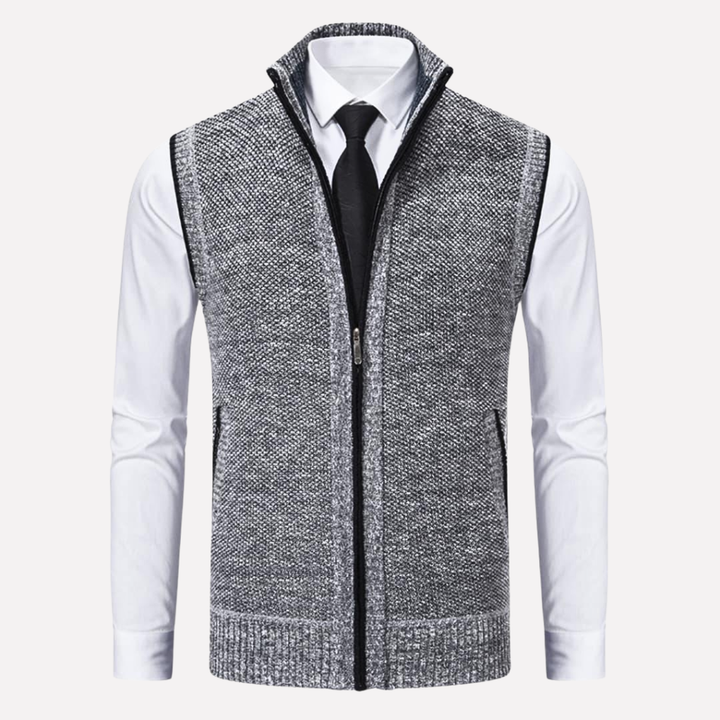 Gilet homme avec fermeture éclair