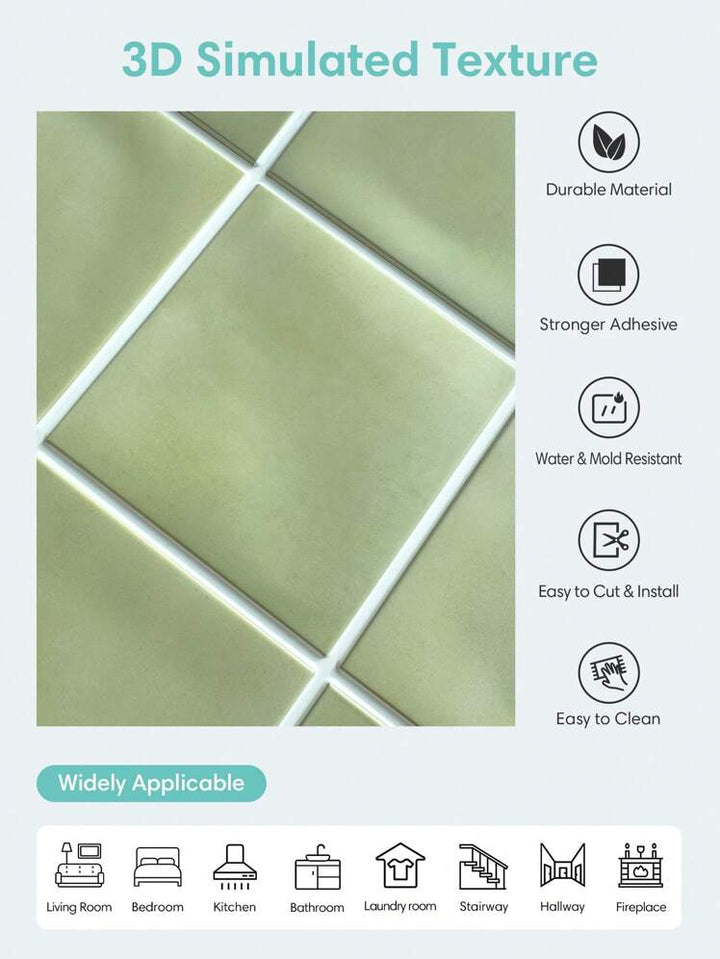Carreaux Muraux Autocollants 3D HomeDeco