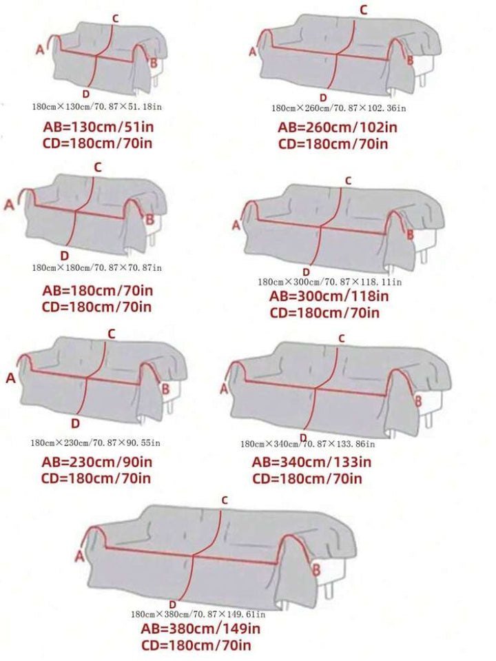 Serviette de Sofa en Chenille de Style Bohème