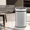 Poubelle Sensorielle Tactile Automatique en Acier Inoxydable Cuisine & Salle de Bain 15L