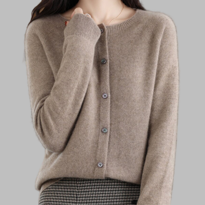 Cardigan O-Col Femmes
